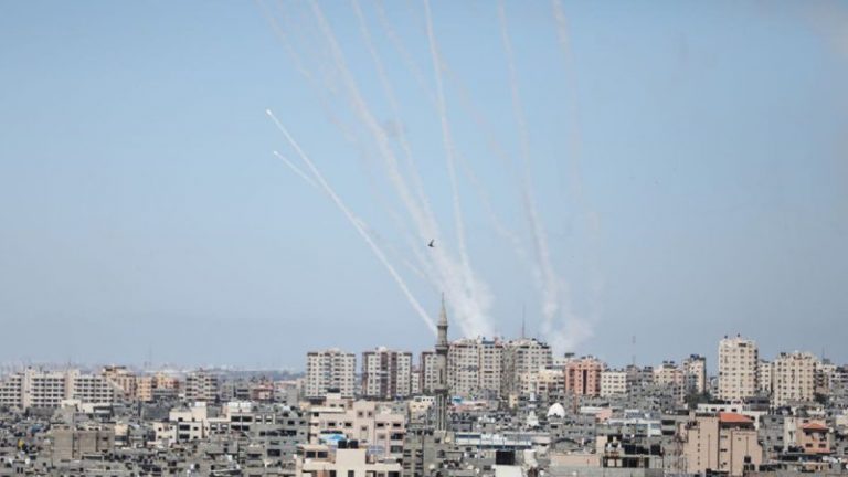 Hamas launches rocket barrage into Israel from Rafah, sounding alarms in Tel Aviv