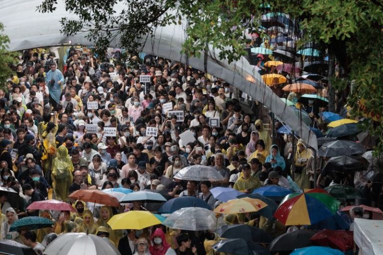 Taiwan’s youth protest plans by lawmakers favoring closer China ties to tighten scrutiny of president