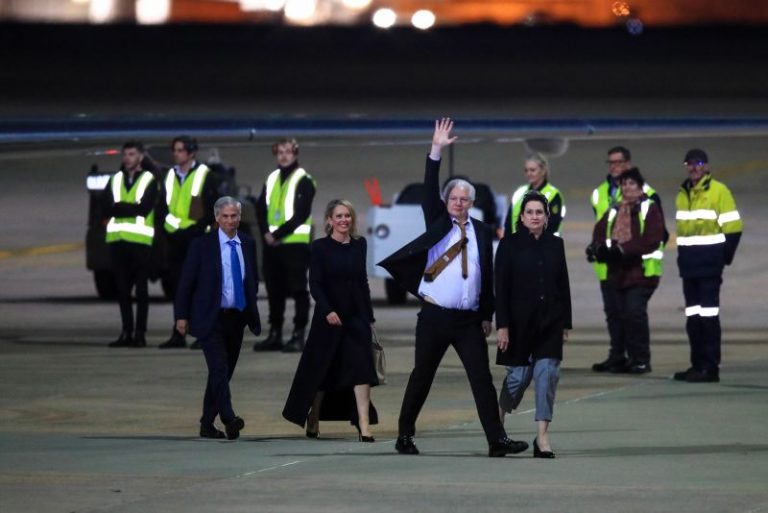 Julian Assange plans to swim ‘every day,’ sleep in real bed, his wife says
