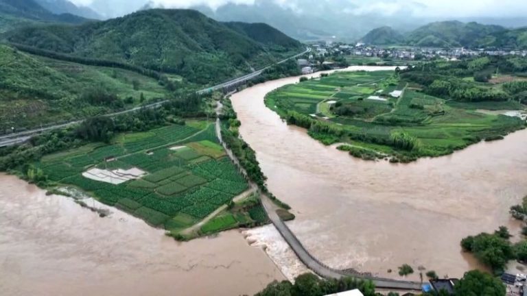 Thousands evacuated as floods and deadly landslides hit southeast China