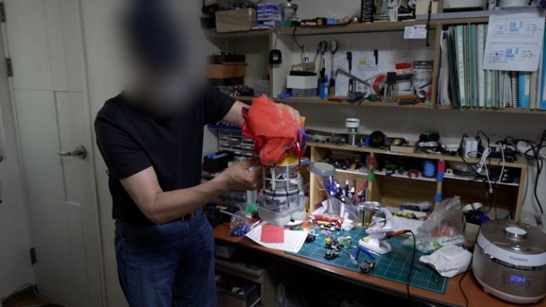 This North Korean defector sends ‘smart’ balloons back home. Here’s a look inside his secretive assembly room