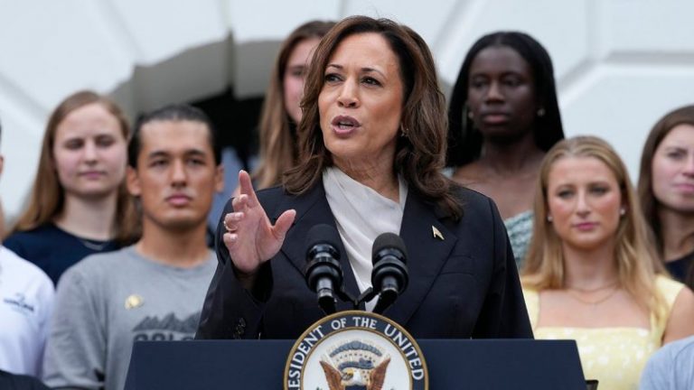 Harris edges closer to Trump in new poll conducted after Biden’s withdrawal