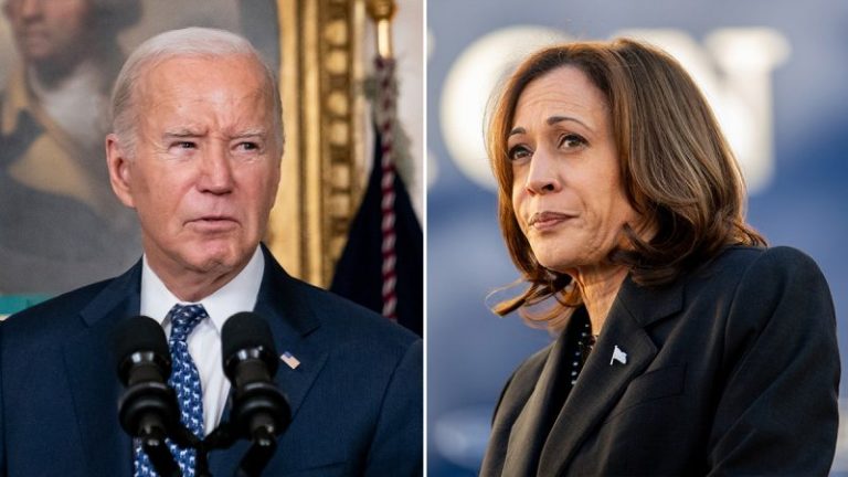Biden makes bizarre call in to Harris headquarters hours after dropping out of race