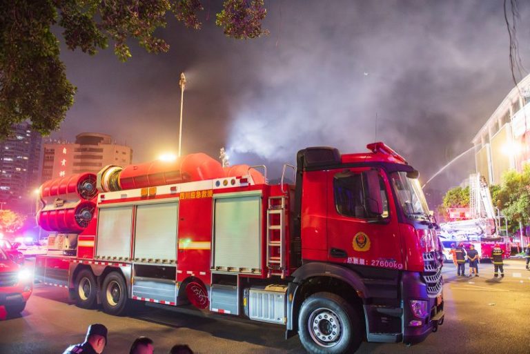 Fire at shopping mall in southwest China kills 16 people