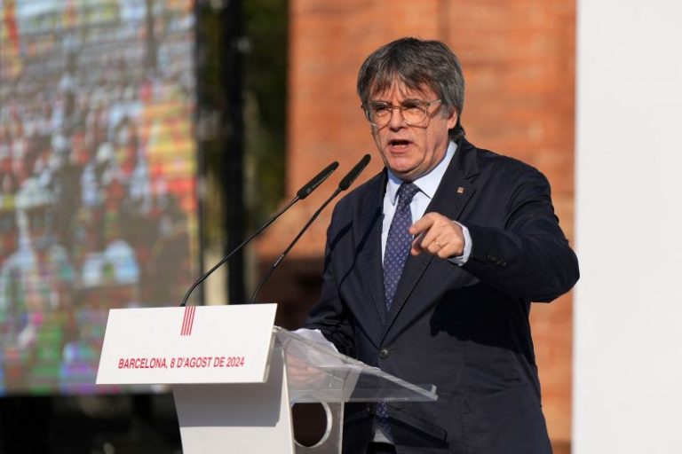 Catalan separatist Puigdemont leaves Spain after avoiding arrest, ally says