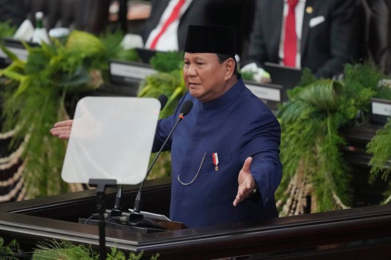 Ex-general Prabowo, once accused of rights abuses, takes up presidency of world’s third-largest democracy