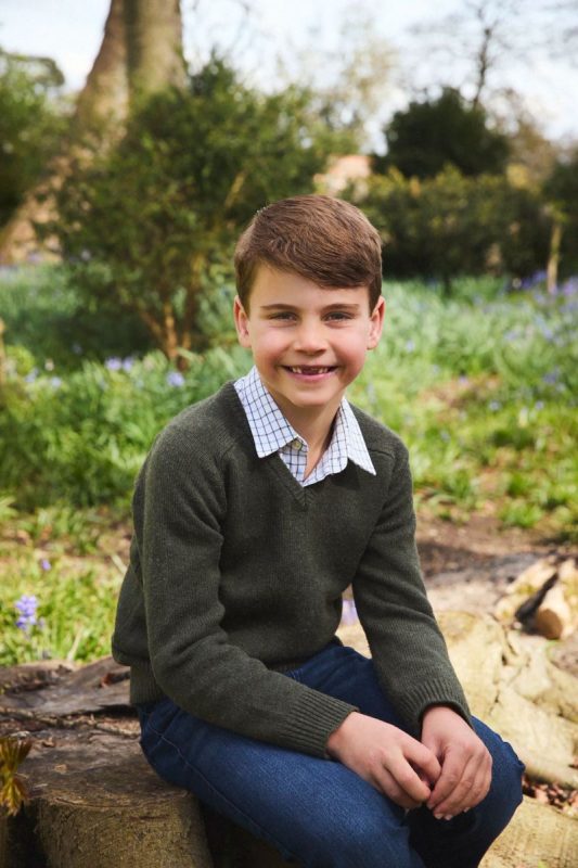 New Prince Louis photo released to mark 7th birthday