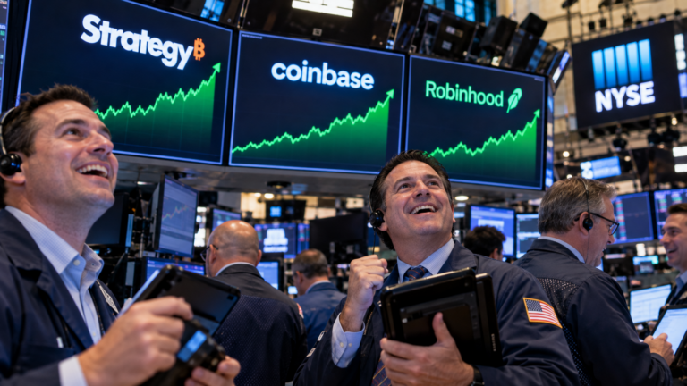 Strategy (MSTR), Coinbase as Bitcoin hits $80k again, SEC eases tokenized trading