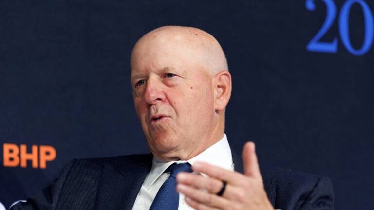 Goldman Sachs CEO offers surprising new take on U.S. economy